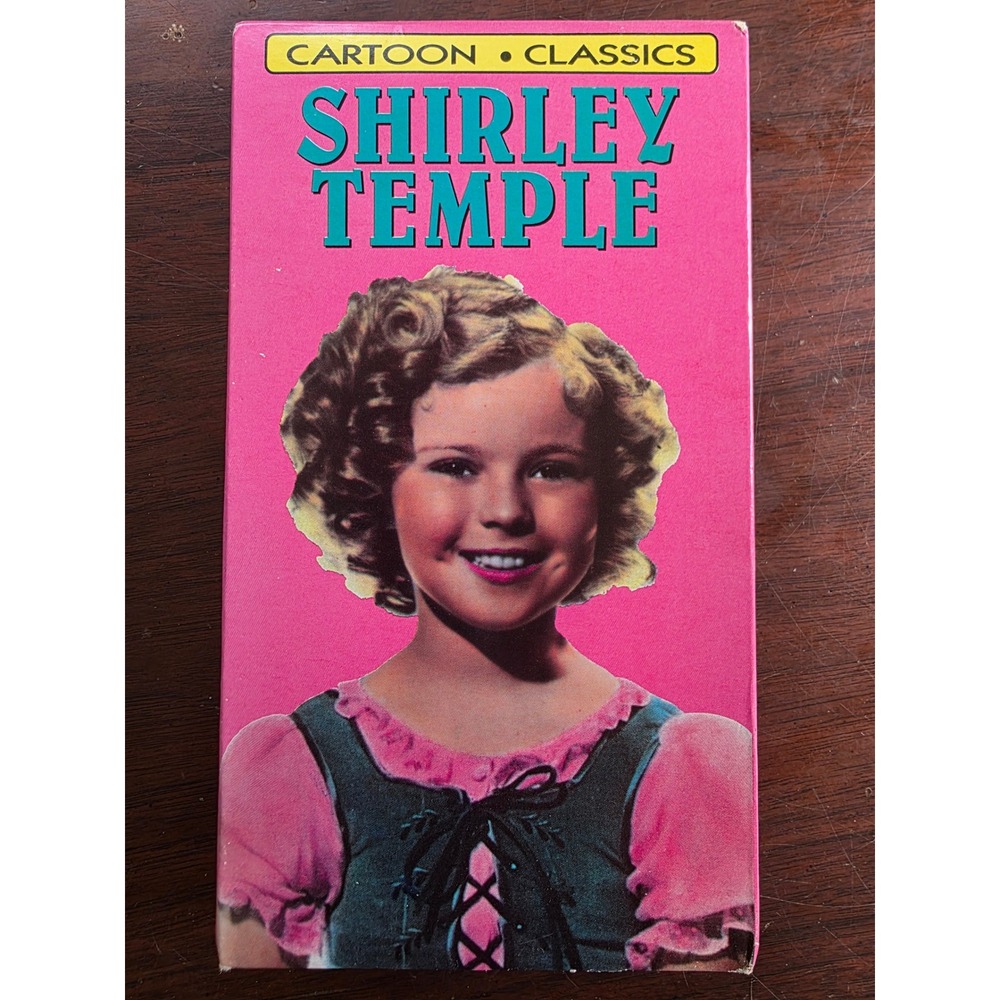 Shirley Temple Merrily Yours VHS Cartoon Classics Alpha Video 1991 Vintage Tape